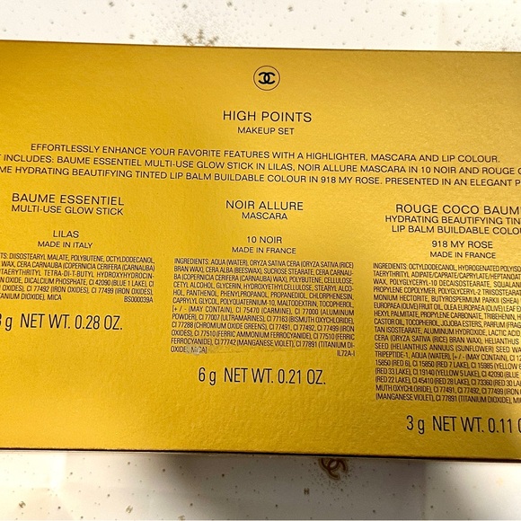 ❌SOLD ELSEWHERE❌NIB ADVANCED RELEASE Chanel Holiday High Points 2024 Makeup Set - Picture 10 of 11